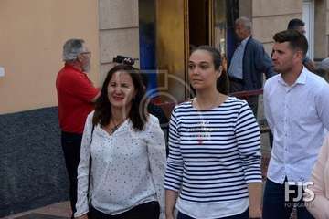 Procesión de Santa Agueda y la Virgen de Lourdes en Telde (Foto Francisco Javier Santana)
